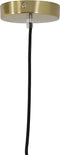 Light & Living Hanglamp Mayson - Glas Goud - Ø23cm - Modern - Hanglampen Eetkamer, Slaapkamer, Woonkamer