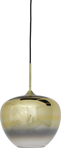 Light & Living Hanglamp Mayson - Glas Goud - Ø30cm - Modern - Hanglampen Eetkamer, Slaapkamer, Woonkamer
