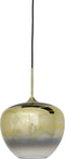Light & Living Hanglamp Mayson - Glas Goud - Ø30cm - Modern - Hanglampen Eetkamer, Slaapkamer, Woonkamer
