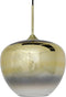 Light & Living Hanglamp Mayson - Glas Goud - Ø30cm - Modern - Hanglampen Eetkamer, Slaapkamer, Woonkamer