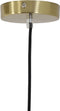 Light & Living Hanglamp Mayson - Glas Goud - Ø40cm - Modern - Hanglampen Eetkamer, Slaapkamer, Woonkamer