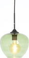 Light & Living Hanglamp Mayson - Glas Groen - Ø23cm - Modern - Hanglampen Eetkamer, Slaapkamer, Woonkamer