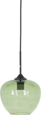 Light & Living Hanglamp Mayson - Glas Groen - Ø23cm - Modern - Hanglampen Eetkamer, Slaapkamer, Woonkamer