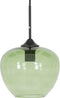 Light & Living Hanglamp Mayson - Glas Groen - Ø23cm - Modern - Hanglampen Eetkamer, Slaapkamer, Woonkamer