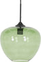 Light & Living Hanglamp Mayson - Glas Groen - Ø30cm - Modern - Hanglampen Eetkamer, Slaapkamer, Woonkamer