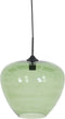 Light & Living Hanglamp Mayson - Glas Groen - Ø40cm - Modern - Hanglampen Eetkamer, Slaapkamer, Woonkamer