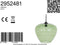 Light & Living Hanglamp Mayson - Glas Groen - Ø40cm - Modern - Hanglampen Eetkamer, Slaapkamer, Woonkamer