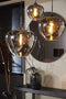Light & Living Hanglamp Mayson - Grijs - Ø23cm - Modern - Hanglampen Eetkamer, Slaapkamer, Woonkamer