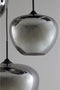 Light & Living Hanglamp Mayson - Smoke Glas - Ø40cm - 3L - Modern - Hanglampen Eetkamer, Slaapkamer, Woonkamer