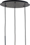 Light & Living Hanglamp Mayson - Smoke Glas - Ø40cm - 3L - Modern - Hanglampen Eetkamer, Slaapkamer, Woonkamer