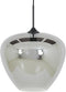 Light & Living Hanglamp Mayson - Smoke Glas - Ø40cm - Modern - Hanglampen Eetkamer, Slaapkamer, Woonkamer