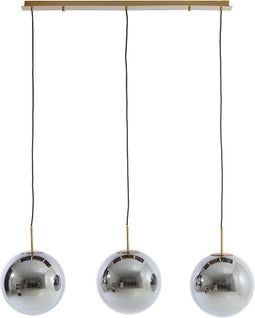Light & Living Hanglamp Medina - Glas - 3-Lamps - Smoke