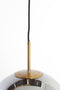 Light & Living Hanglamp Medina - Glas - 3-Lamps - Smoke