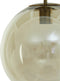 Light & Living Hanglamp Medina - Glas Amber - Ø40cm - Modern - Hanglampen Eetkamer, Slaapkamer, Woonkamer