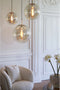 Light & Living Hanglamp Medina - Glas Amber - Ø40cm - Modern - Hanglampen Eetkamer, Slaapkamer, Woonkamer