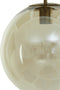 Light & Living Hanglamp Medina - Glas Amber - Ø48cm - Modern - Hanglampen Eetkamer, Slaapkamer, Woonkamer