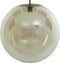 Light & Living Hanglamp Medina - Glas Amber - Ø48cm - Modern - Hanglampen Eetkamer, Slaapkamer, Woonkamer