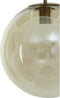 Light & Living Hanglamp Medina - Glas Amber - Ø48cm - Modern - Hanglampen Eetkamer, Slaapkamer, Woonkamer