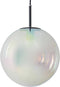 Light & Living Hanglamp Medina - Multicolor Glas - Ø30cm - Modern - Hanglampen Eetkamer, Slaapkamer, Woonkamer