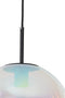 Light & Living Hanglamp Medina - Multicolor Glas - Ø30cm - Modern - Hanglampen Eetkamer, Slaapkamer, Woonkamer