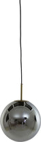 Light & Living Hanglamp Medina - Smoke Glas- Ø30cm - Modern - Hanglampen Eetkamer, Slaapkamer, Woonkamer