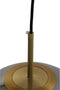 Light & Living Hanglamp Medina - Smoke Glas- Ø30cm - Modern - Hanglampen Eetkamer, Slaapkamer, Woonkamer
