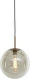 Light & Living Hanglamp Medina - Smoke Glas - Ø40cm - Modern - Hanglampen Eetkamer, Slaapkamer, Woonkamer