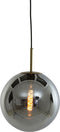 Light & Living Hanglamp Medina - Smoke Glas - Ø40cm - Modern - Hanglampen Eetkamer, Slaapkamer, Woonkamer
