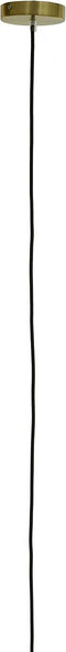 Light & Living Hanglamp Medina - Smoke Glas - Ø40cm - Modern - Hanglampen Eetkamer, Slaapkamer, Woonkamer
