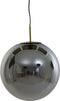 Light & Living Hanglamp Medina - Smoke Glas - Ø48cm - Modern - Hanglampen Eetkamer, Slaapkamer, Woonkamer