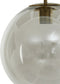 Light & Living Hanglamp Medina - Smoke Glas - Ø48cm - Modern - Hanglampen Eetkamer, Slaapkamer, Woonkamer