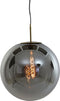 Light & Living Hanglamp Medina - Smoke Glas - Ø48cm - Modern - Hanglampen Eetkamer, Slaapkamer, Woonkamer