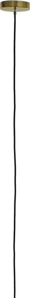Light & Living Hanglamp Medina - Smoke Glas - Ø48cm - Modern - Hanglampen Eetkamer, Slaapkamer, Woonkamer