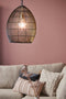 Light & Living Hanglamp Meya - Zwart - Ø30cm - Modern - Hanglampen Eetkamer, Slaapkamer, Woonkamer