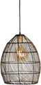 Light & Living Hanglamp Meya - Zwart - Ø30cm - Modern - Hanglampen Eetkamer, Slaapkamer, Woonkamer