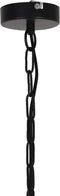 Light & Living Hanglamp Meya - Zwart - Ø30cm - Modern - Hanglampen Eetkamer, Slaapkamer, Woonkamer