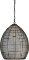 Light & Living Hanglamp Meya - Zwart - Ø40cm - Modern - Hanglampen Eetkamer, Slaapkamer, Woonkamer