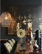 Light & Living Hanglamp Meya - Zwart - Ø40cm - Modern - Hanglampen Eetkamer, Slaapkamer, Woonkamer