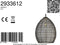 Light & Living Hanglamp Meya - Zwart - Ø40cm - Modern - Hanglampen Eetkamer, Slaapkamer, Woonkamer