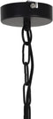 Light & Living Hanglamp Meya - Zwart - Ø40cm - Modern - Hanglampen Eetkamer, Slaapkamer, Woonkamer
