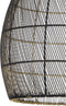 Light & Living Hanglamp Meya - Zwart - Ø40cm - Modern - Hanglampen Eetkamer, Slaapkamer, Woonkamer