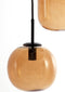 Light & Living Hanglamp Mezza - Glas - 5-lamps - Bruin