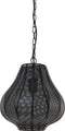 Light & Living Hanglamp Micha - 27cm - Mat Zwart
