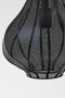 Light & Living Hanglamp Micha - 27cm - Mat Zwart