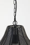 Light & Living Hanglamp Micha - 27cm - Mat Zwart