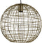 Light & Living Hanglamp Mirana - Goud - Ø35cm - Modern - Hanglampen Eetkamer, Slaapkamer, Woonkamer