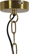 Light & Living Hanglamp Mirana - Goud - Ø55cm - Modern - Hanglampen Eetkamer, Slaapkamer, Woonkamer