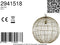 Light & Living Hanglamp Mirana - Goud - Ø55cm - Modern - Hanglampen Eetkamer, Slaapkamer, Woonkamer