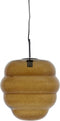 Light & Living Hanglamp Misty - Bruin - 45x45x48cm - Modern - Hanglampen Eetkamer, Slaapkamer, Woonkamer