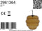 Light & Living Hanglamp Misty - Bruin - 45x45x48cm - Modern - Hanglampen Eetkamer, Slaapkamer, Woonkamer